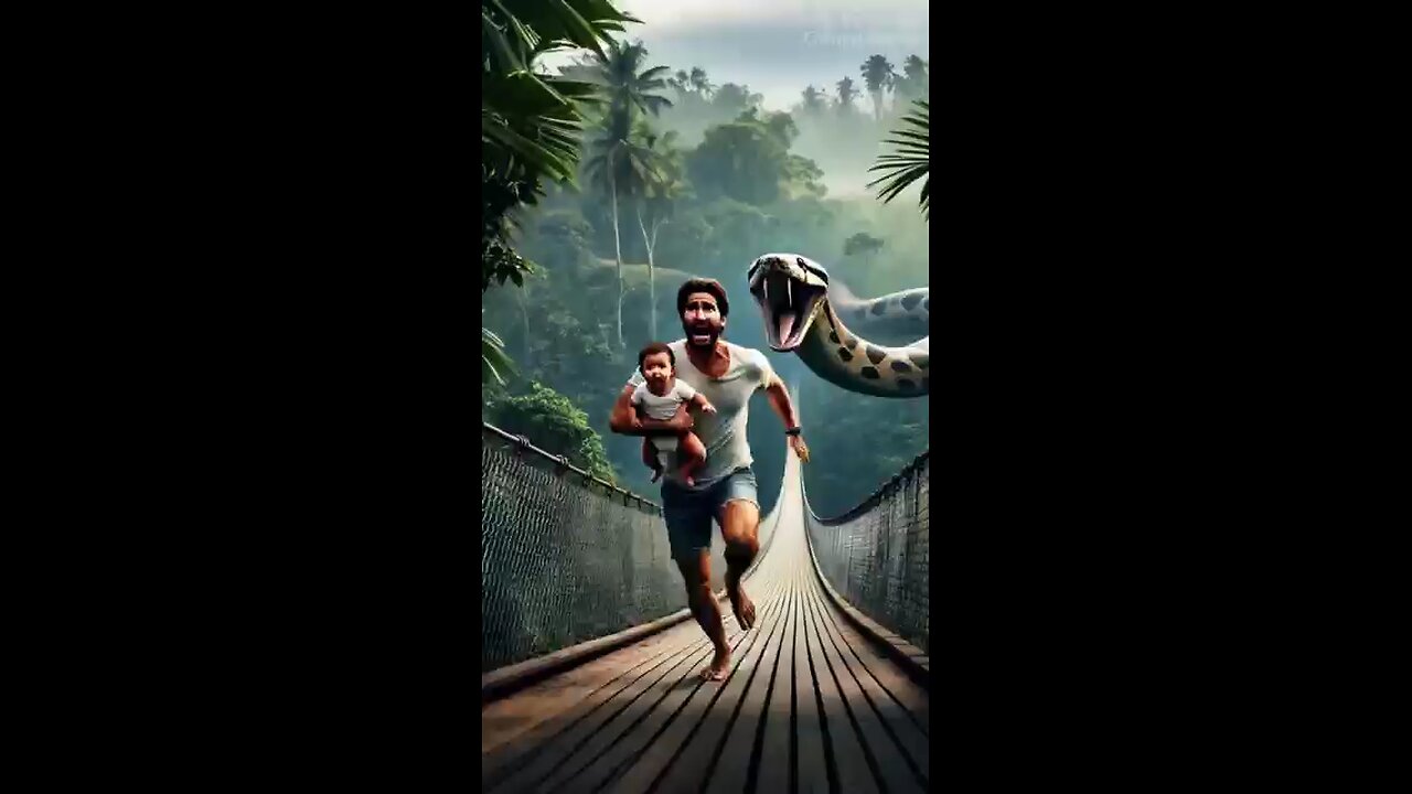 Baby’s_father_was_eaten_by_snake,poor_pug_can’t_rescue_him#story_#rescue_#cuteanimal_#cute_#doglover