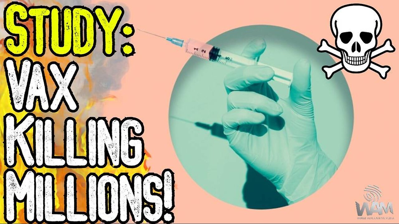 LANDMARK STUDY: VAX KILLING MILLIONS! - 85 Million People Studied - Shocking Surge In Heart Attacks