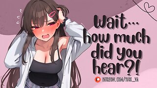 Caught Your Best Friend Practicing How To Ask You Out [F4A Roleplay ASMR]