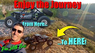 Axial Bomber RR10 Savvy 4x4 Journey to the CLIFFS!