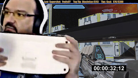 DSP AFK for 6 minutes During Halo MCC MP Match Because of Bugged Keyboard Battery Mechanics 08-08-21