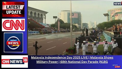 Malaysia Independence Day 2025 LIVE | Malaysia Shows Military Power | 68th National Day Parade |N18G