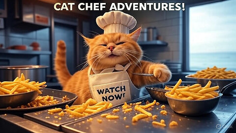 "Cat Chef Adventures: The Purrfect Kitchen Journey!"