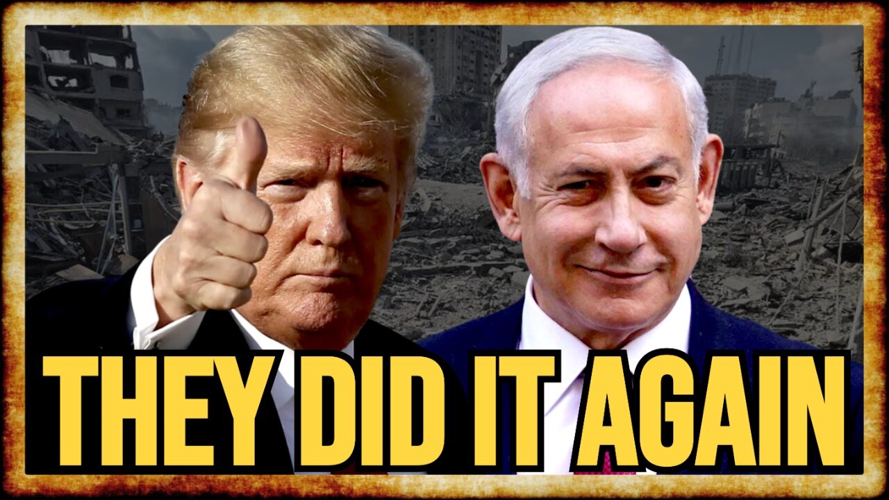 Israel BREAKS CEASEFIRE, KILLS 104 Palestinians - With Trump's Blessing