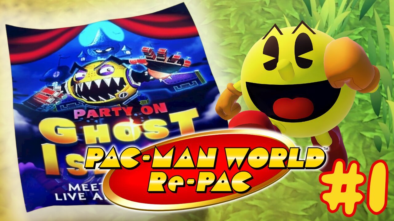 I'M GOING TO A PARTY ! - Pac-Man World Re-Pac part 1