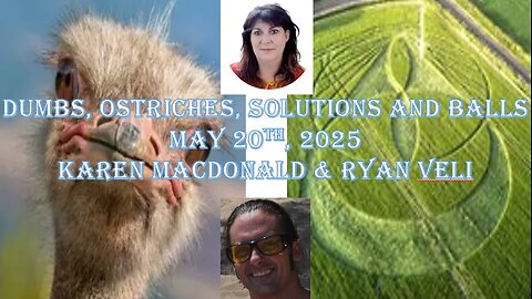 DUMBs, Ostriches, Solutions and Balls -Karen MacDonald & Ryan Veli 20-05-2025