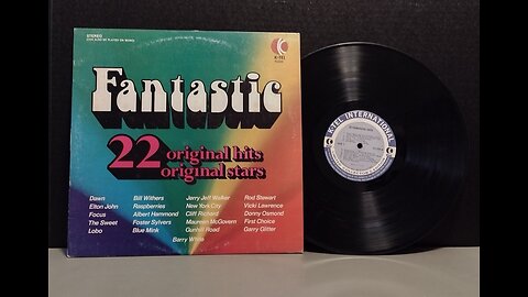 1973 - TV Ad for K-tel's 'Fantastic : 22 Original Hits, 22 Original Stars'