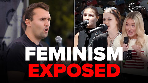 Charlie Kirk SHUTS DOWN Feminist Talking Points 🔥 | Debate Compilation