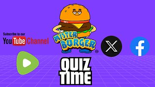 Mr. Burger’s 30-Minute Quiz Blitz! Starring Kira trivia goddess and Quizmaster Darnell Quigley!