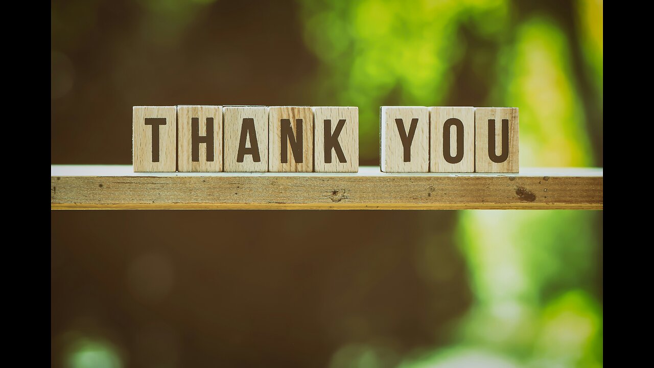 How Do YOU Say Thanks?