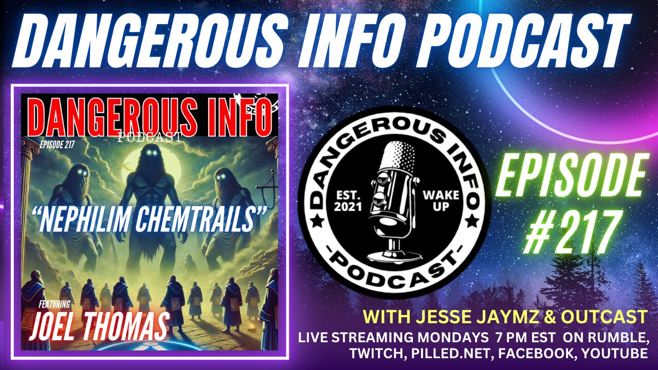 217 "Nephilim Chemtrails" ft. Joel Thomas, good nephilim, Goliath, freemasonry, bloodlines of Jesus