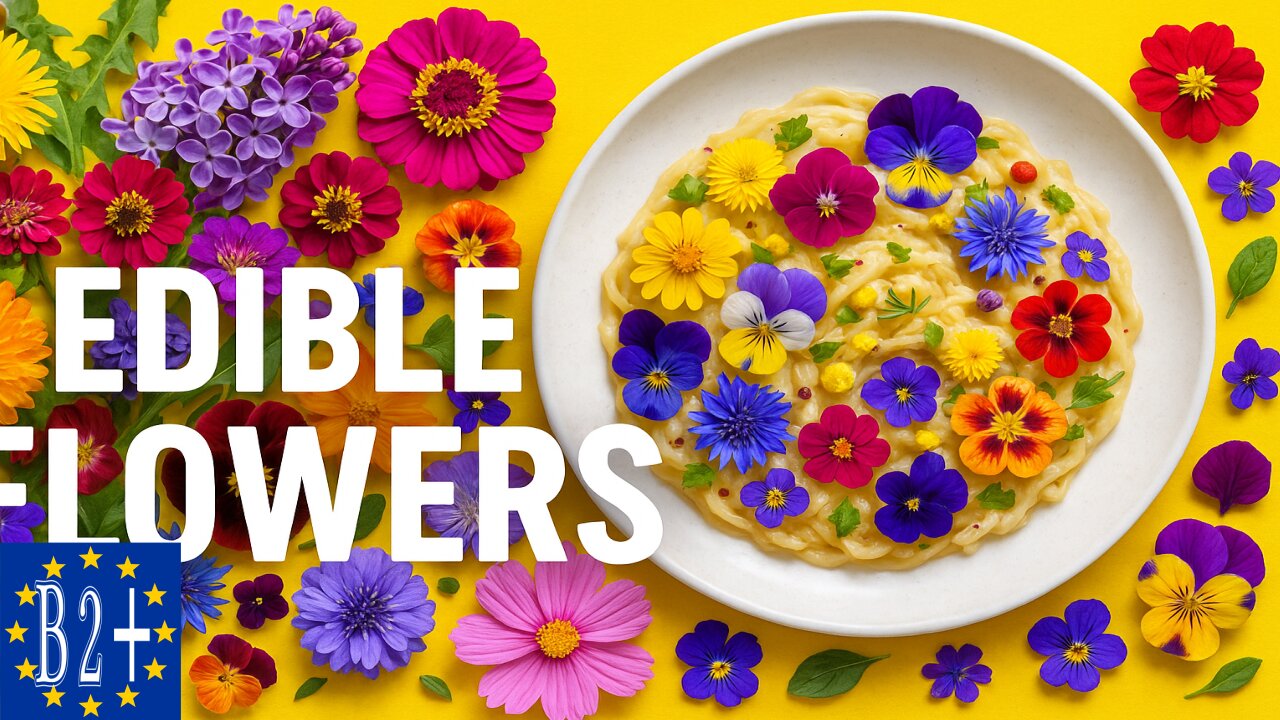 THE SUCCESS OF EDIBLE FLOWERS (fr-en)