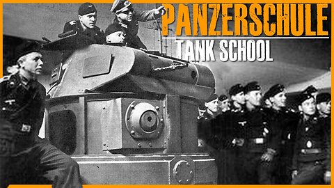 Rare WW2 Panzerschule - German Tank school footage.