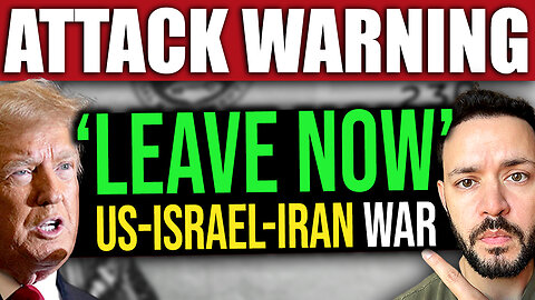 BREAKING: Israel Issues Evacuation Warning as Major Attack Coming