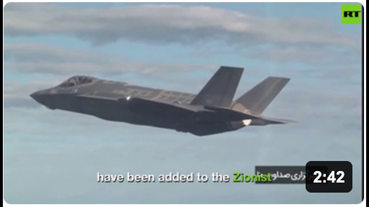 Iran 'destroys American F-35 aircraft for the first time in the history of aerial combat' — IRIB/Tasnim claim