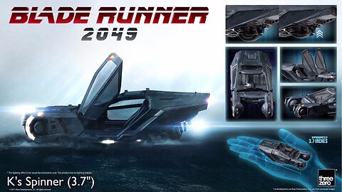 Blade Runner 2049 - K's Spinner [by ThreeZero]