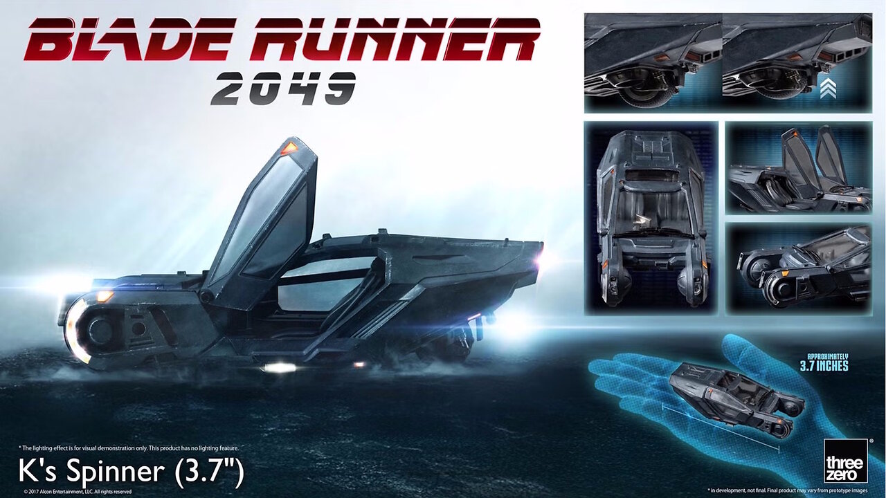 Blade Runner 2049 - K's Spinner [by ThreeZero]