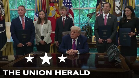 President Trump Signs Executive Orders 05/09/2025