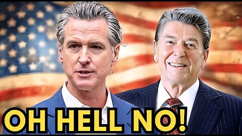 Gavin Newsom PRAISES Ronald Reagan