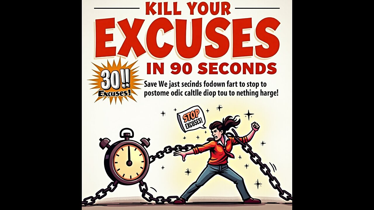 How to Kill Your Excuses in 90 Seconds"