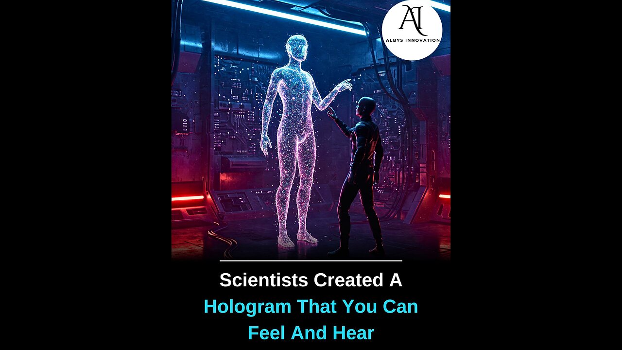 Scientists Created a Hologram You Can TOUCH & HEAR! (Mind-Blowing 3D Tech)