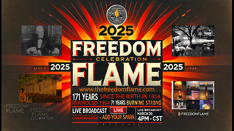 🔥 2025 Freedom Flame Celebration & Live Broadcast! 🔥