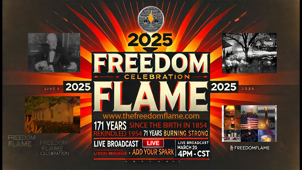 🔥 2025 Freedom Flame Celebration & Live Broadcast! 🔥