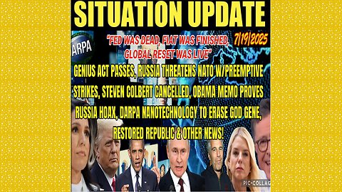 SG Anon. Juan O Savin ~ Situation Update 7/19/25 ~ Restored Republic > Judy Byington- Q+ White Hats