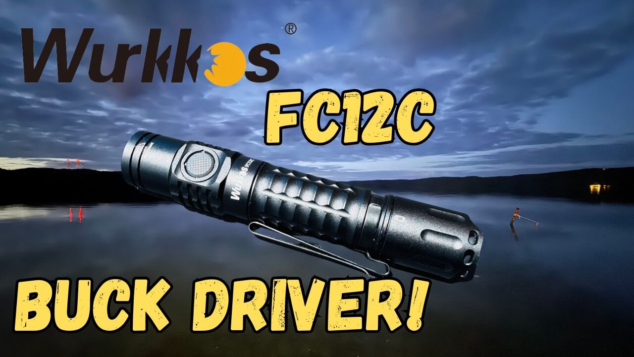 Wurkkos FC12C buck driver flashlight