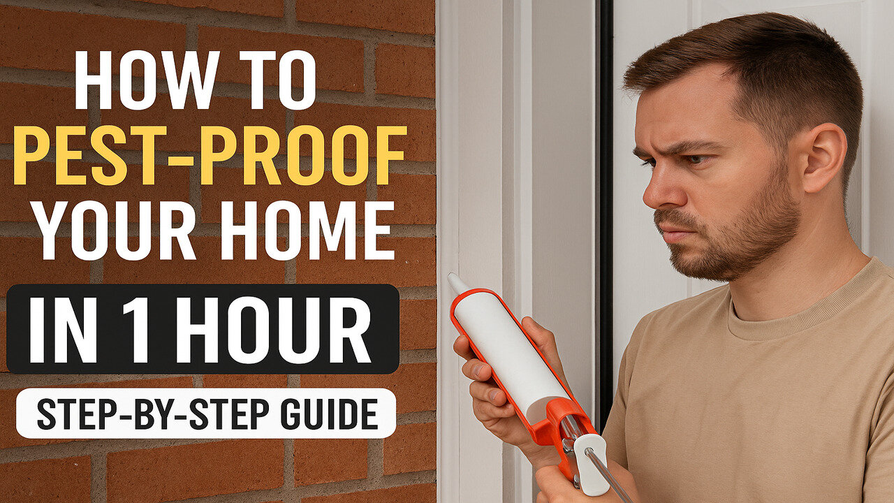 How to Pest-Proof Your Home in 1 Hour – Step-by-Step Guide