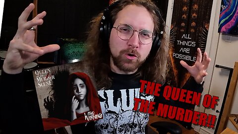 It's a perfect scene for the murder queen!! Reaction to "Queen of the Murder Scene" by The Warning