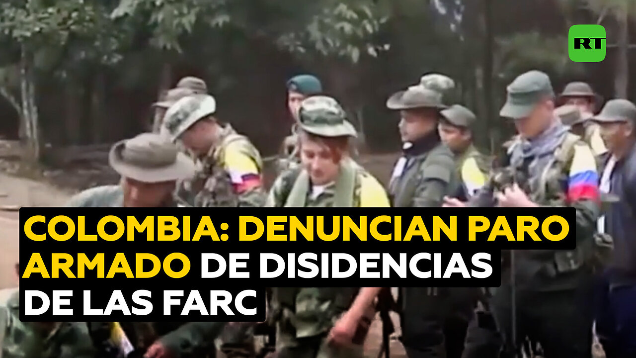 Defensoría del Pueblo de Colombia denuncia un paro armado