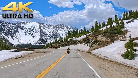 Colorado's Highest Mountain Road Open Year-Round 4K