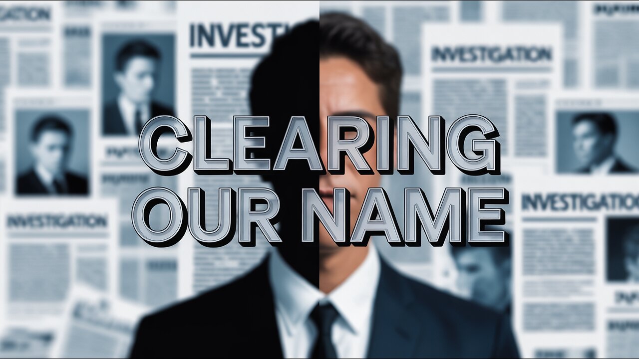 Clearing Our Name: The Truth They Didn’t Want to Hear
