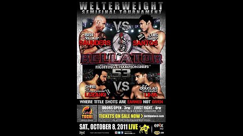 Bellator FC 53 - Oct 08 2011 - Buffalo Run Casino, Miami, OK
