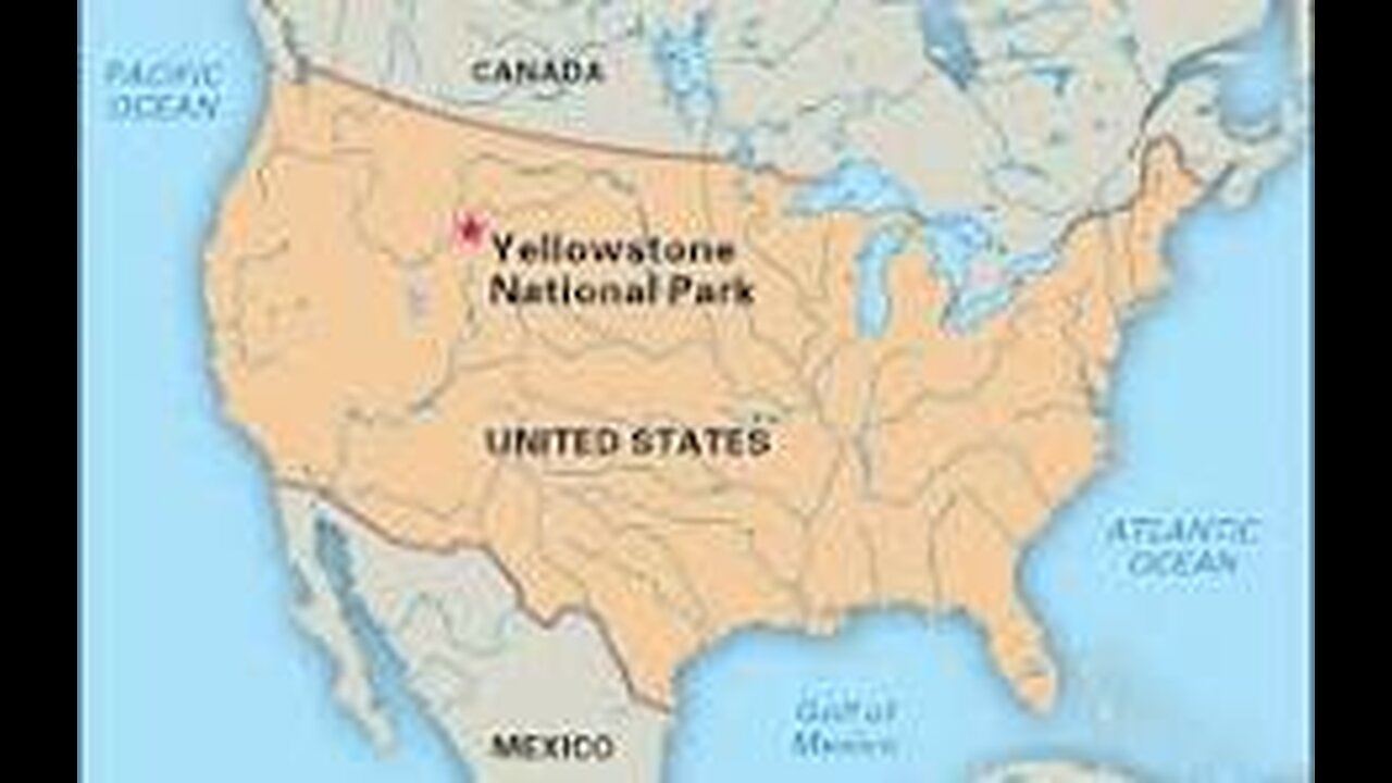 The animals are running away from Yellowstone.