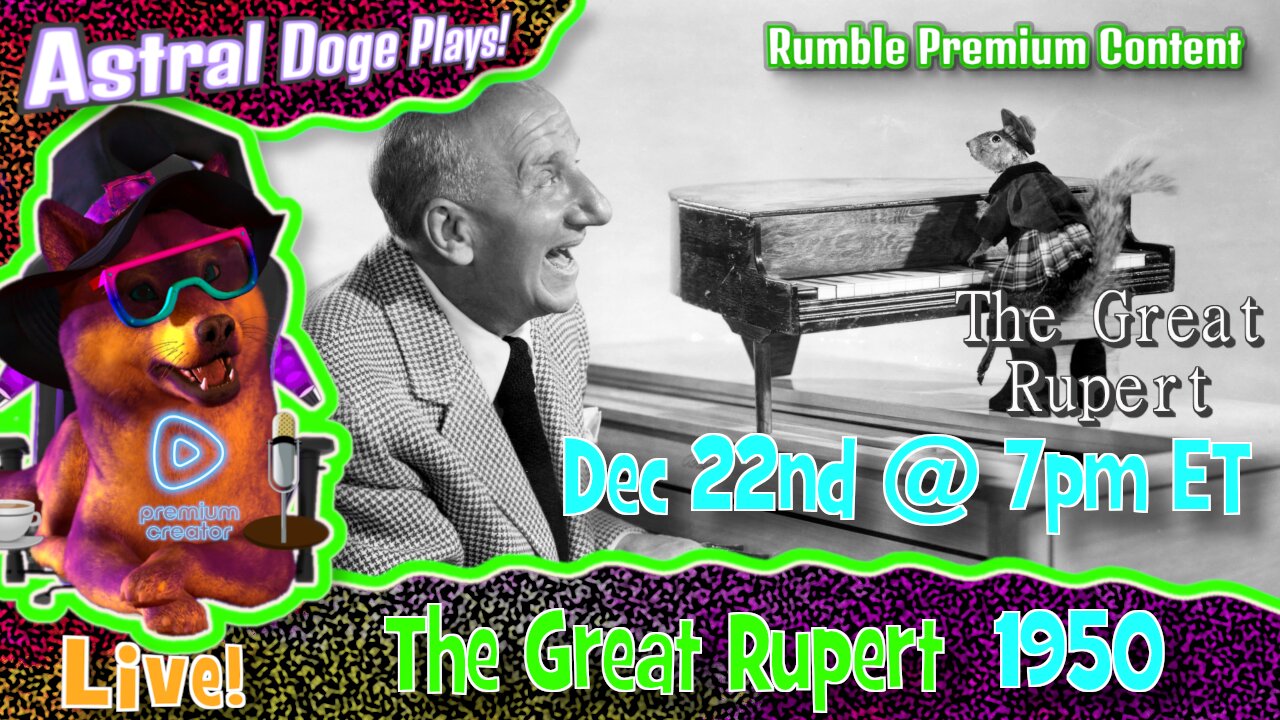 The Great Rupert (1950) ~ Dec 22nd @ 7pm ET