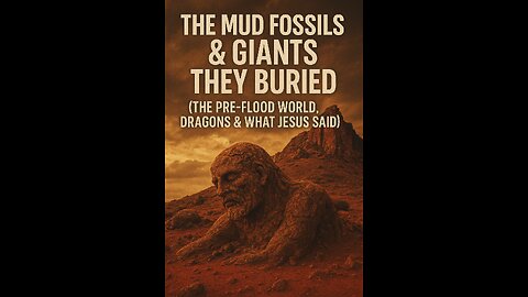 The Mud Fossils & Giants They Buried – The Pre-Flood World, Dragons & What Jesus Said.