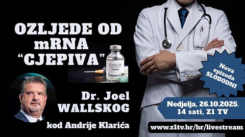 SLOBODNI podcast #128 Joel Wallskog-React 19 se brine o ozljeđenima od cjepiva protic C19