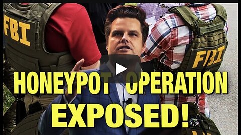 Ian Carroll ~ Matt Gaetz Sex Allegations Was A Honeypot Operation