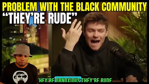 The PROBLEM With The BLACK COMMUNITY | Nick Fuentes Speaks on it