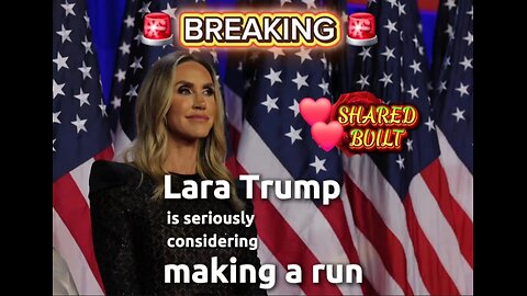 Lara Trump is seriously considering making a run for Senate