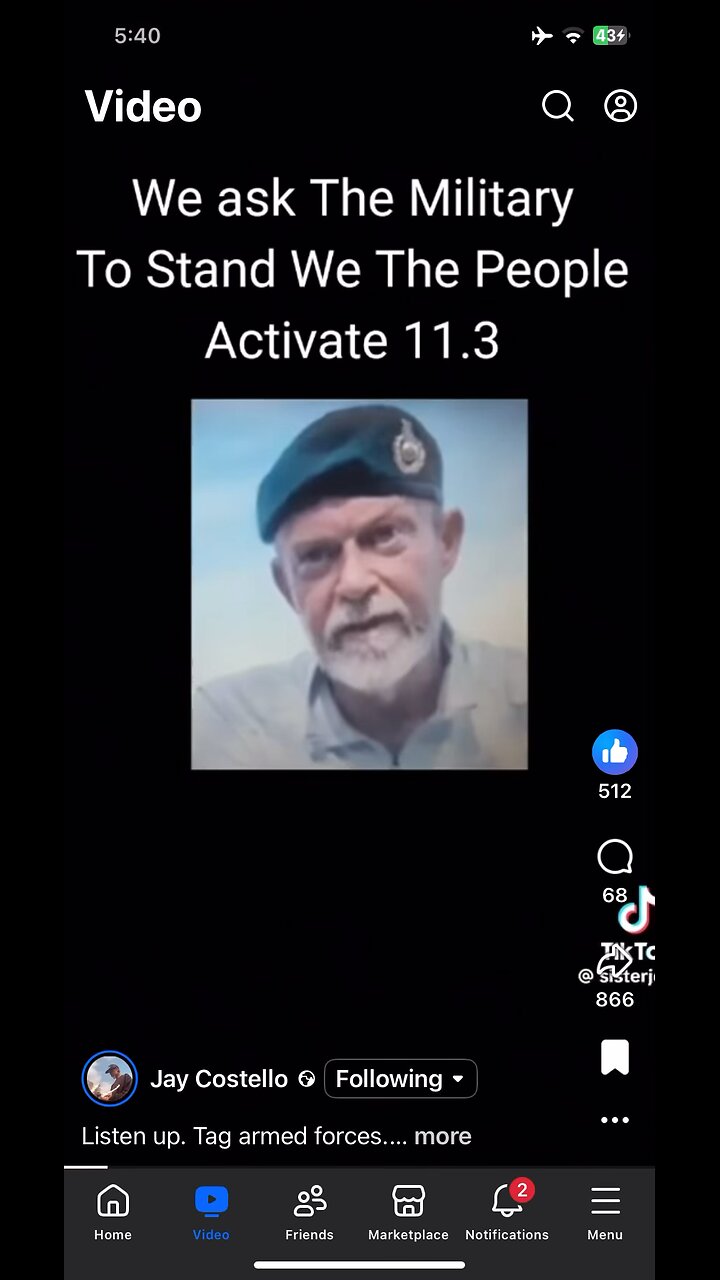 Jay Costello : UK military