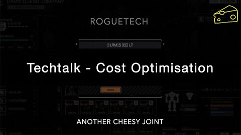 Roguetech - Techtalk: Cost Optimisation