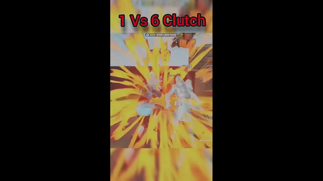 Fortnite - 1 VS 6 Insane Clutch In Creative FFA