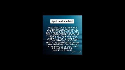 put in all she had #biblebuild #bibleverse #bibleverseoftheday #bible