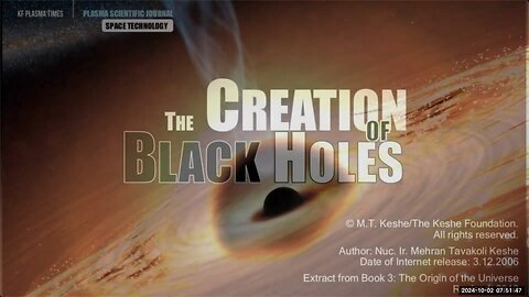 Keshe Plasma Reactor Group 2024-10-02-T1