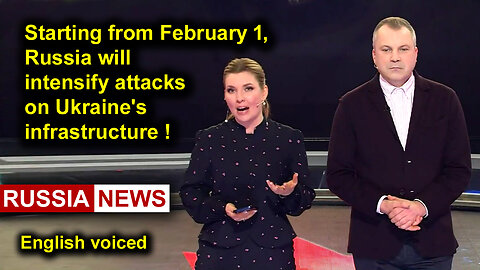 Starting from February 1, Russia will intensify attacks on Ukraine's infrastructure!