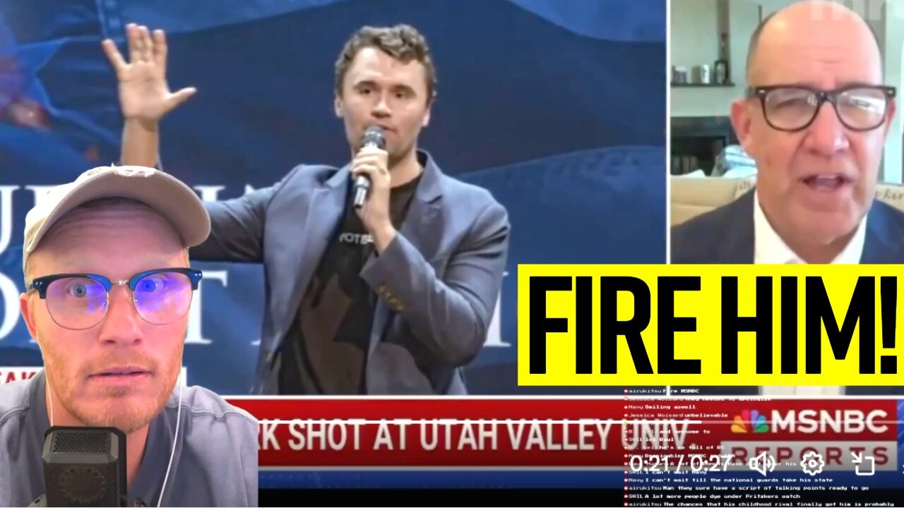 MSNBC reaction to Charlie Kirk Death is INSANE!