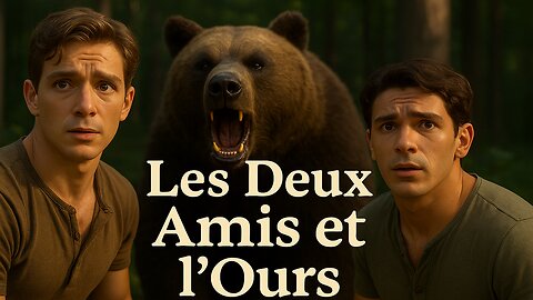 Les Deux Amis et l’Ours | Test d’Amitié Véritable | Conte Moral Animé